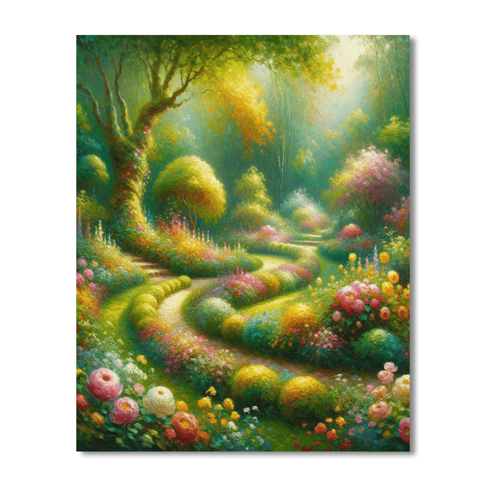 Garden Haven Retreat DIY Paint By Numbers