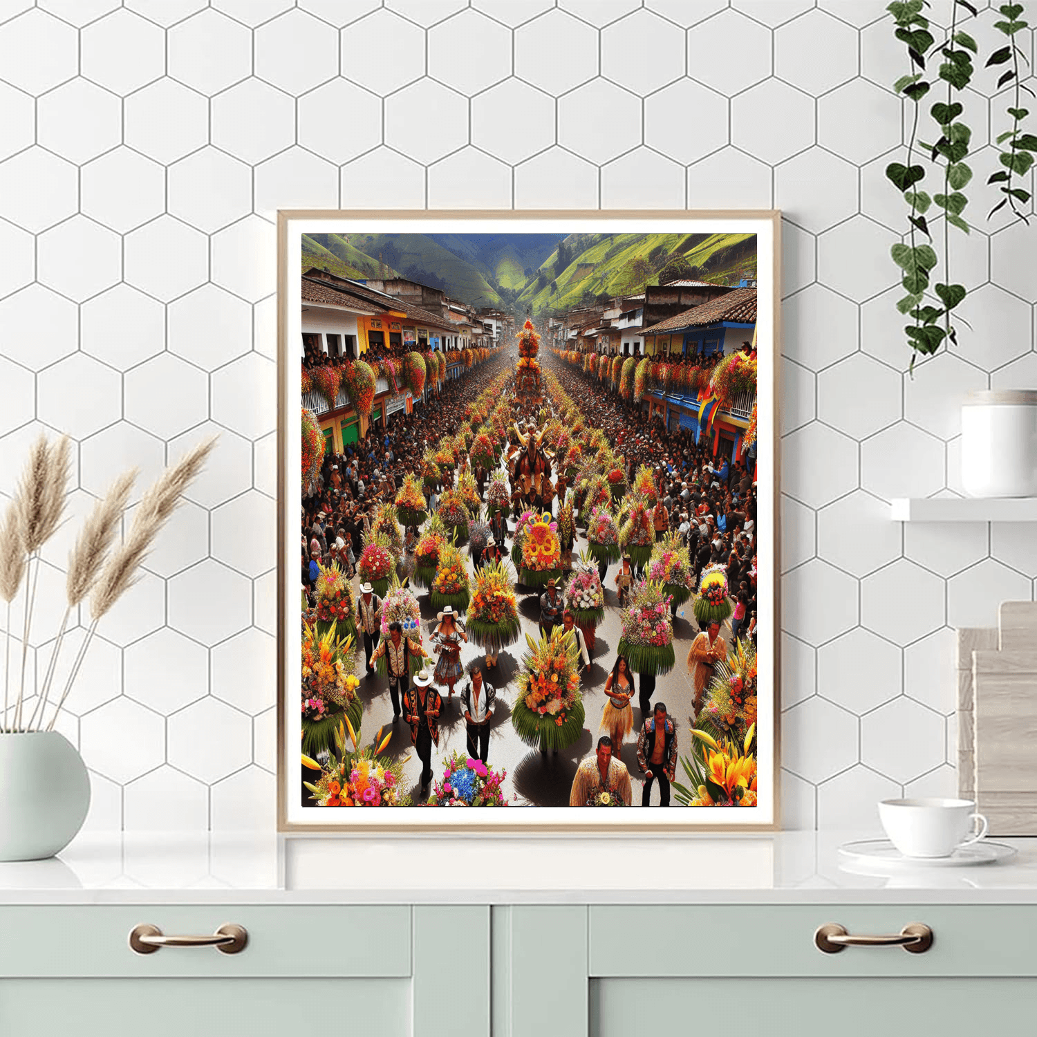 Flower Festival - Medellin Paint By Numbers