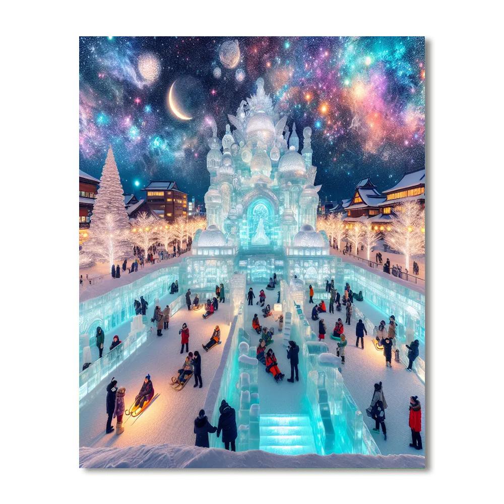 Gion Yuki Matsuri - Sapporo Paint By Numbers Art