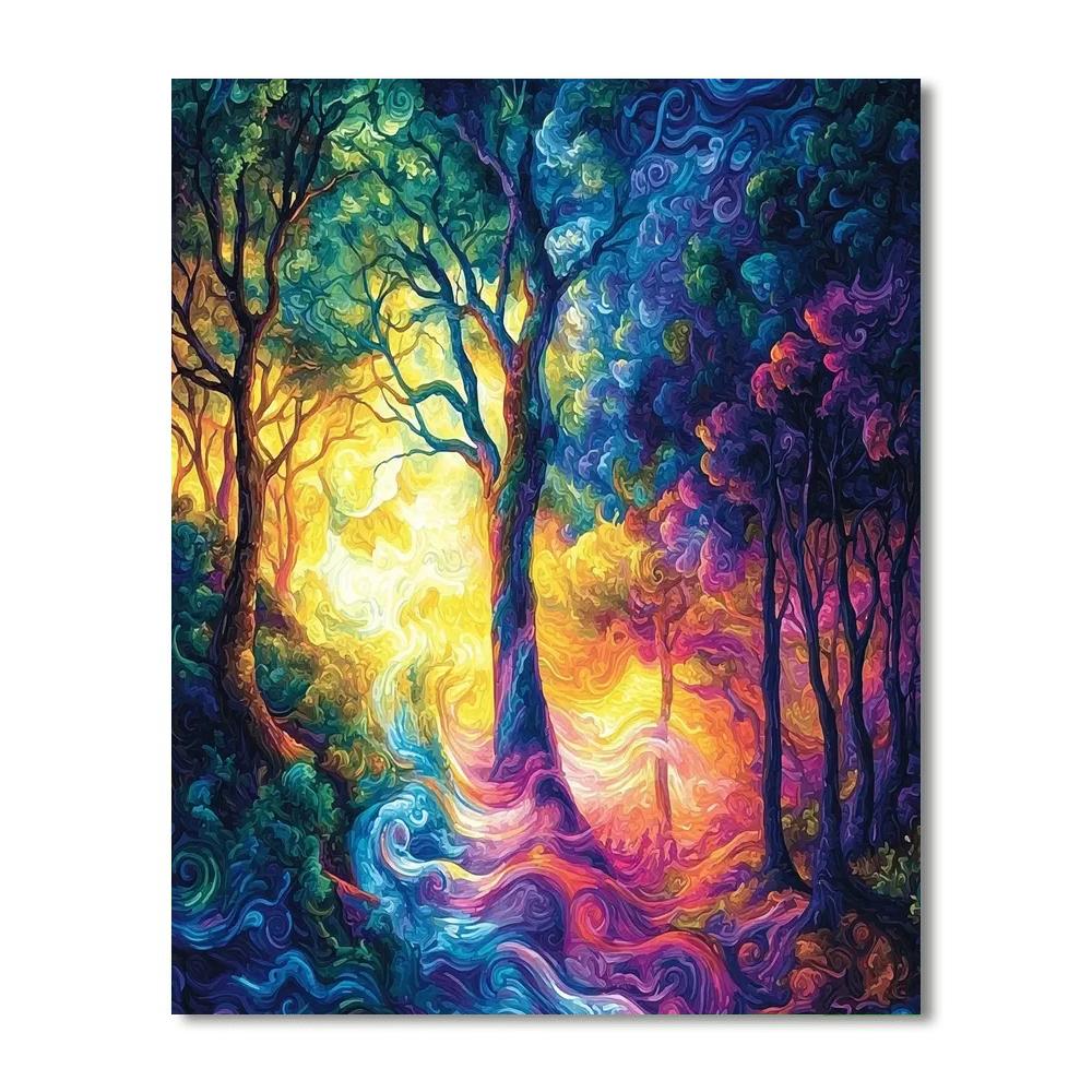 Michelangelo Inspired Mythical Beauty  Painting Number Kit