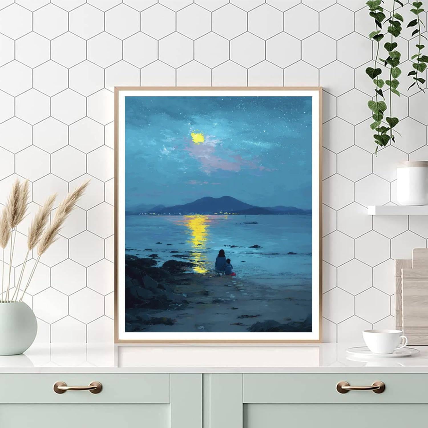 Moonlit Bedtime Tales Paint By Color