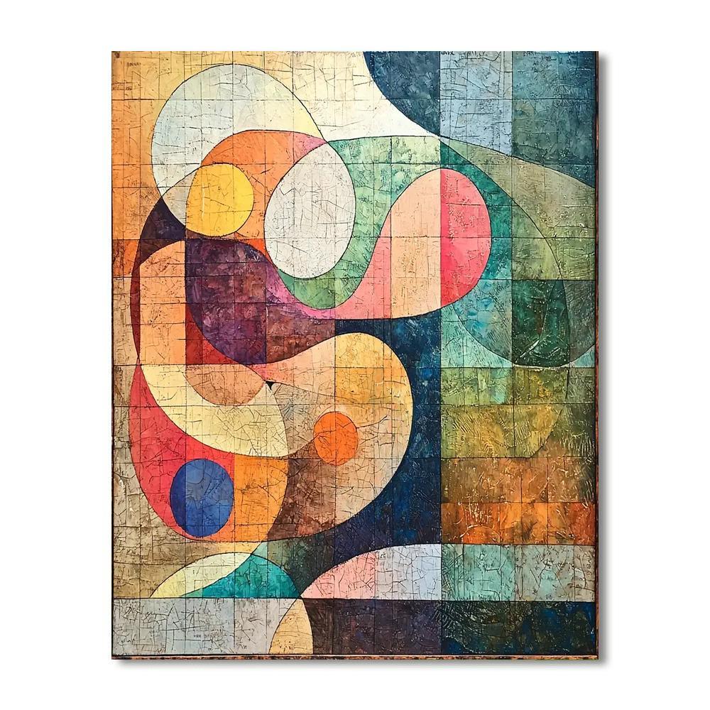 Paul Klee Inspired Poetry Of Abstraction  DIY Paint By Numbers