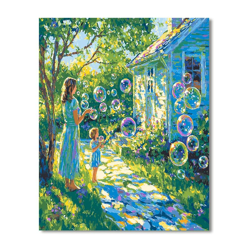 Sunlit Laughter Paint By Numbers Kits
