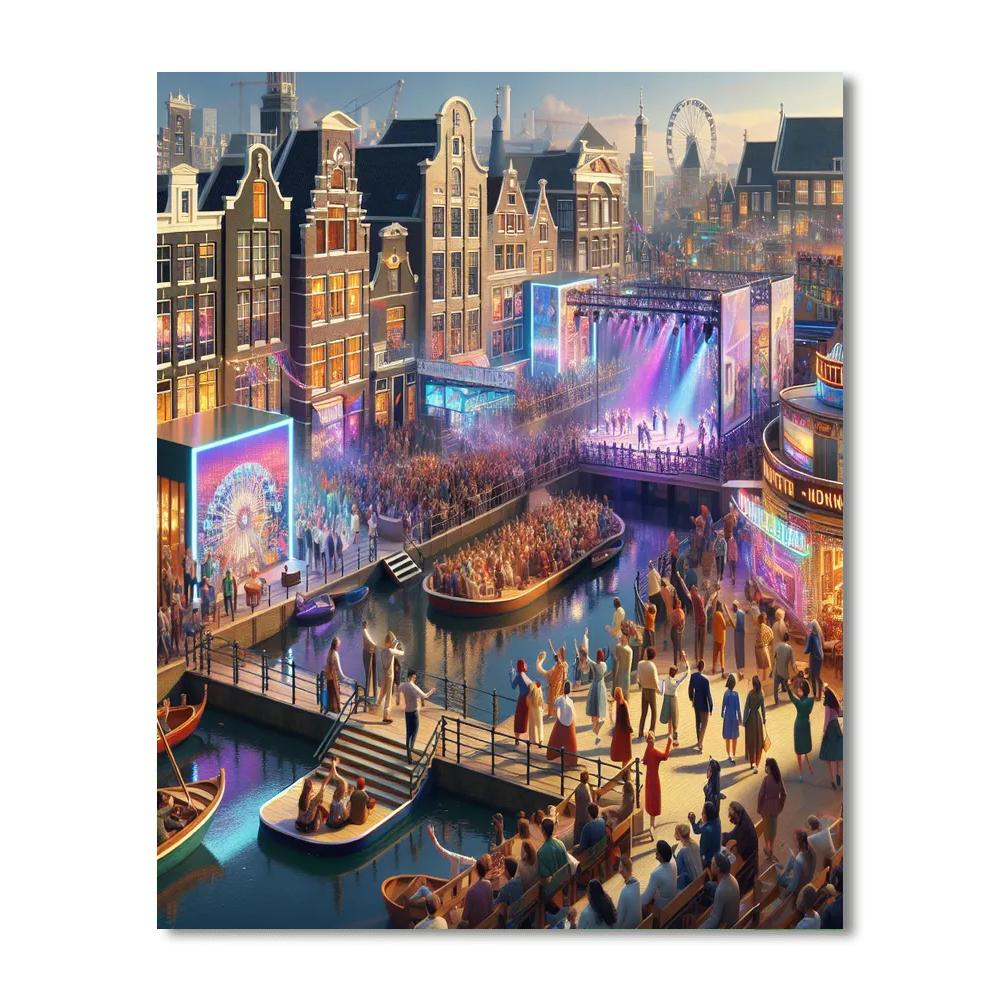 Holland Festival - Amsterdam, Netherlands Paint By Numbers