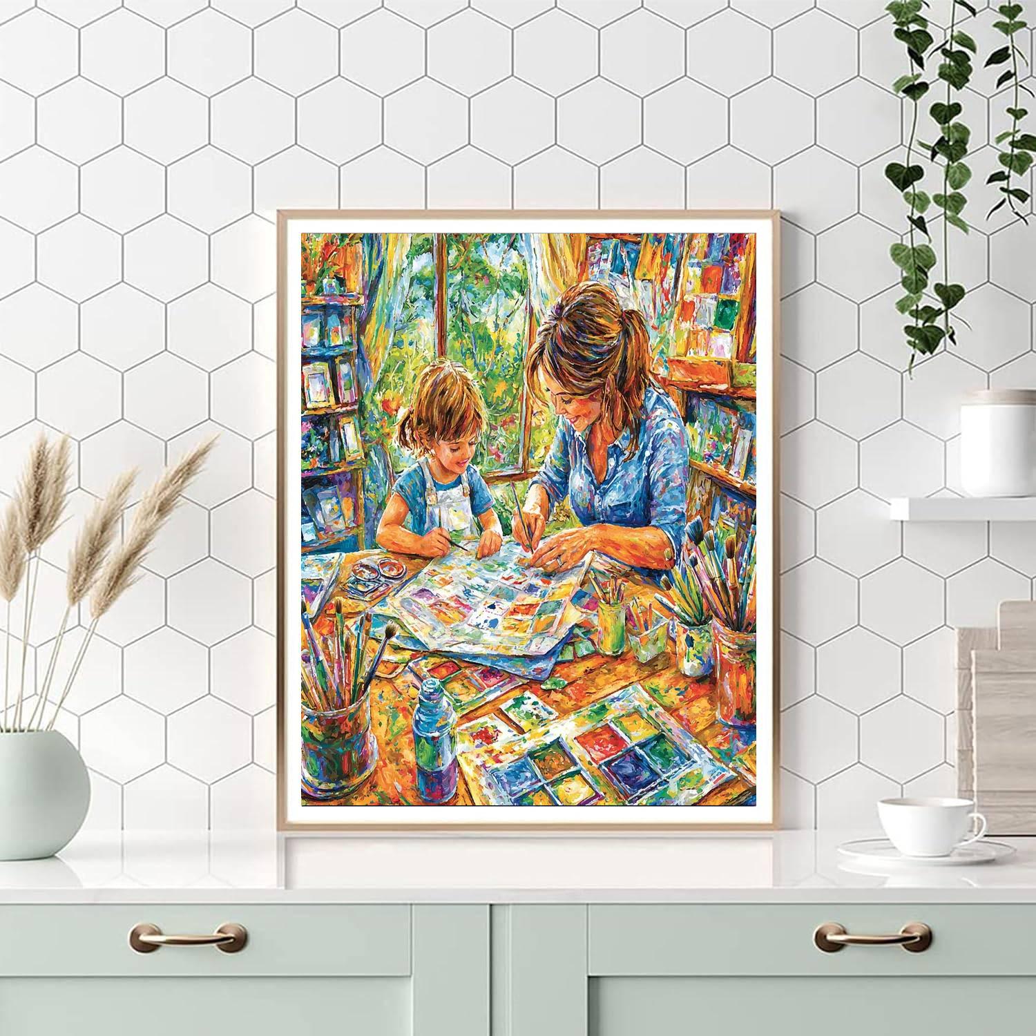 Crafting Joy Together Numbered Painting Kits
