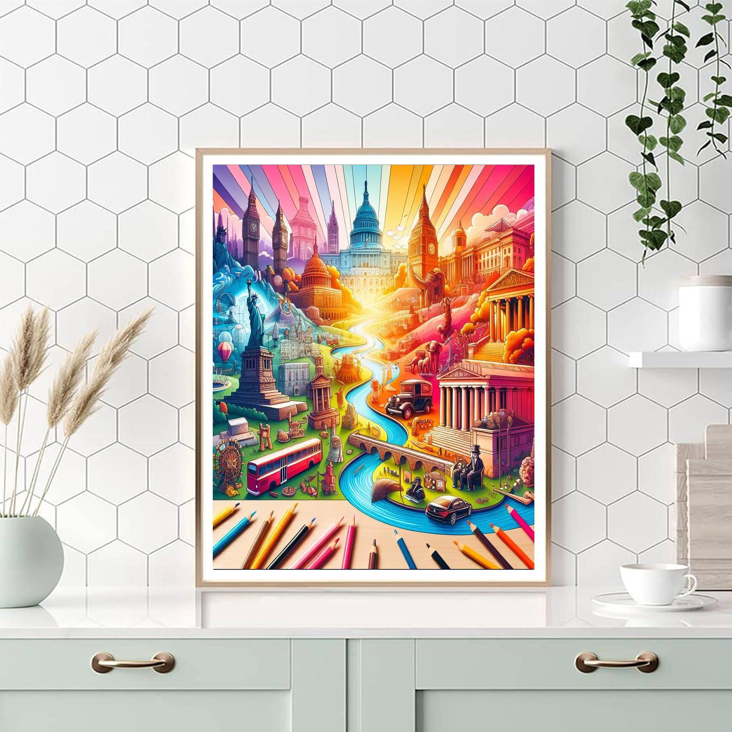 Adventures In Time Paint By Numbers