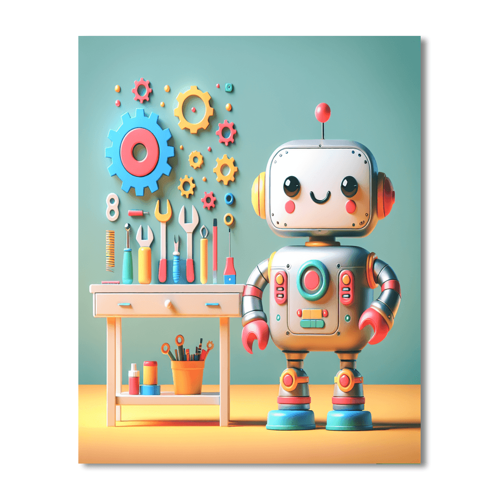 Robotic Workshop Wonders DIY Paint By Numbers