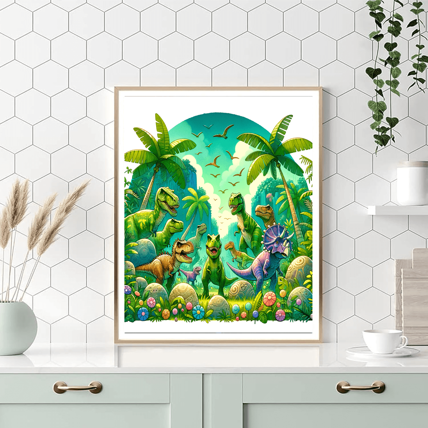 Adventure Dino Discovery Painting Number Kit