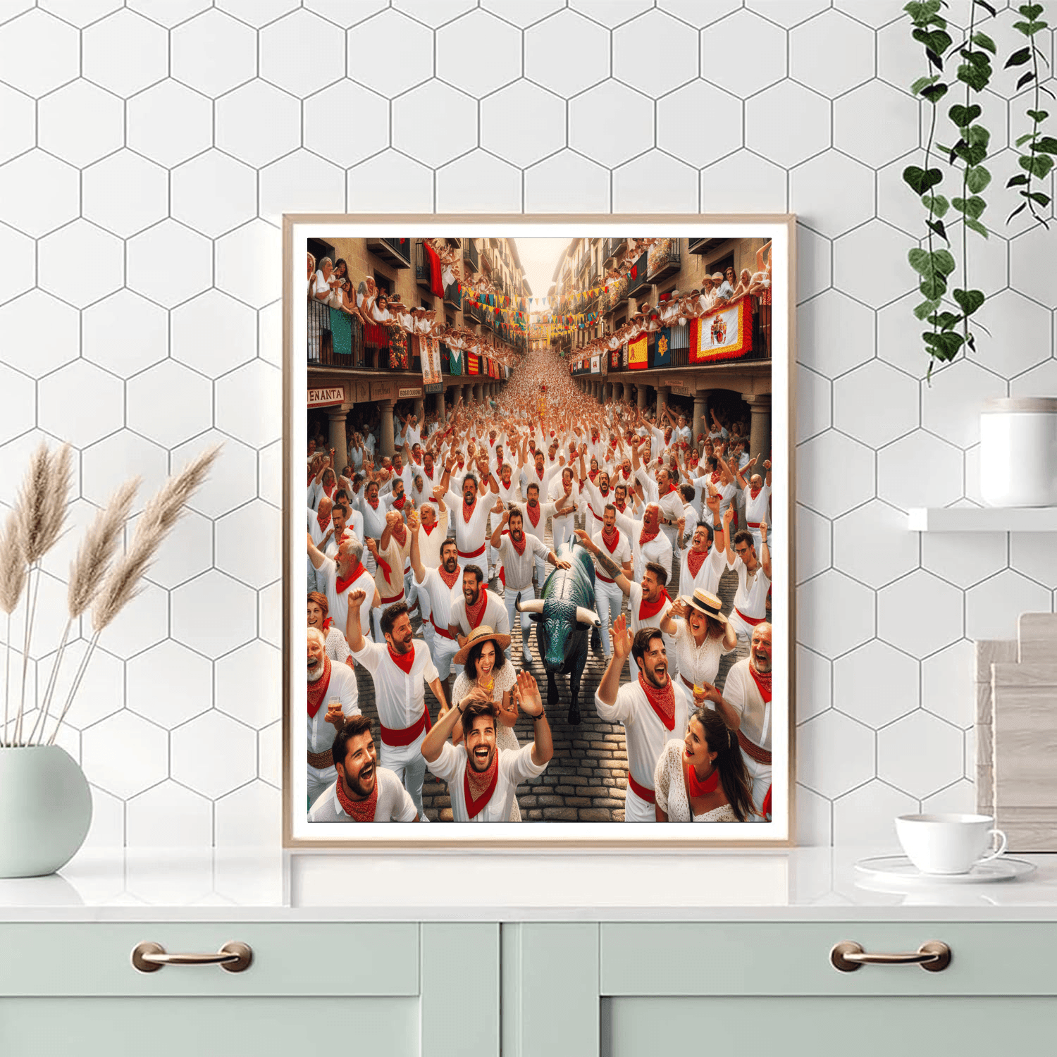 San Fermin Festival - Spain Painting By Numbers Kit