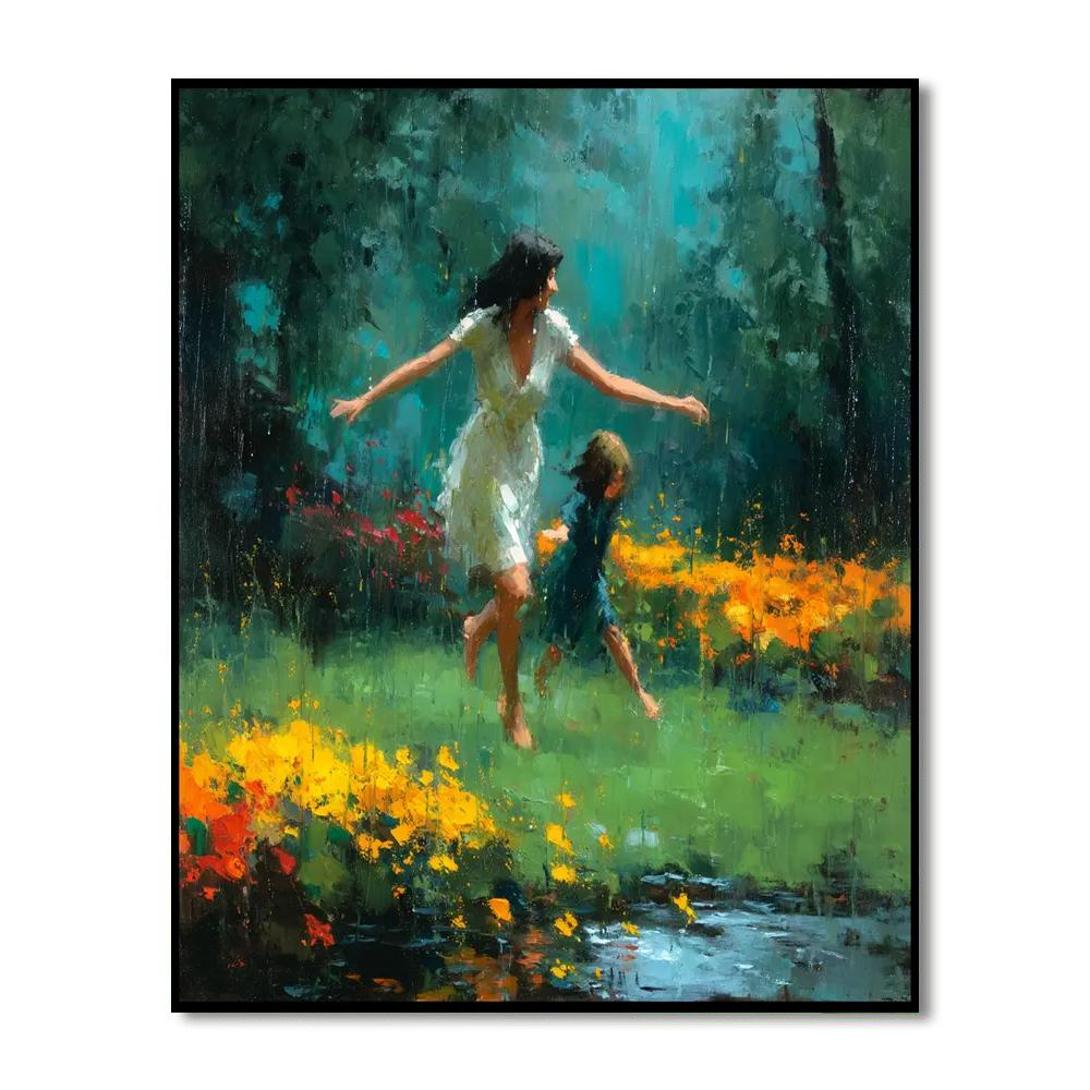 Gentle Rain Of A Mother's Love Paint By Number