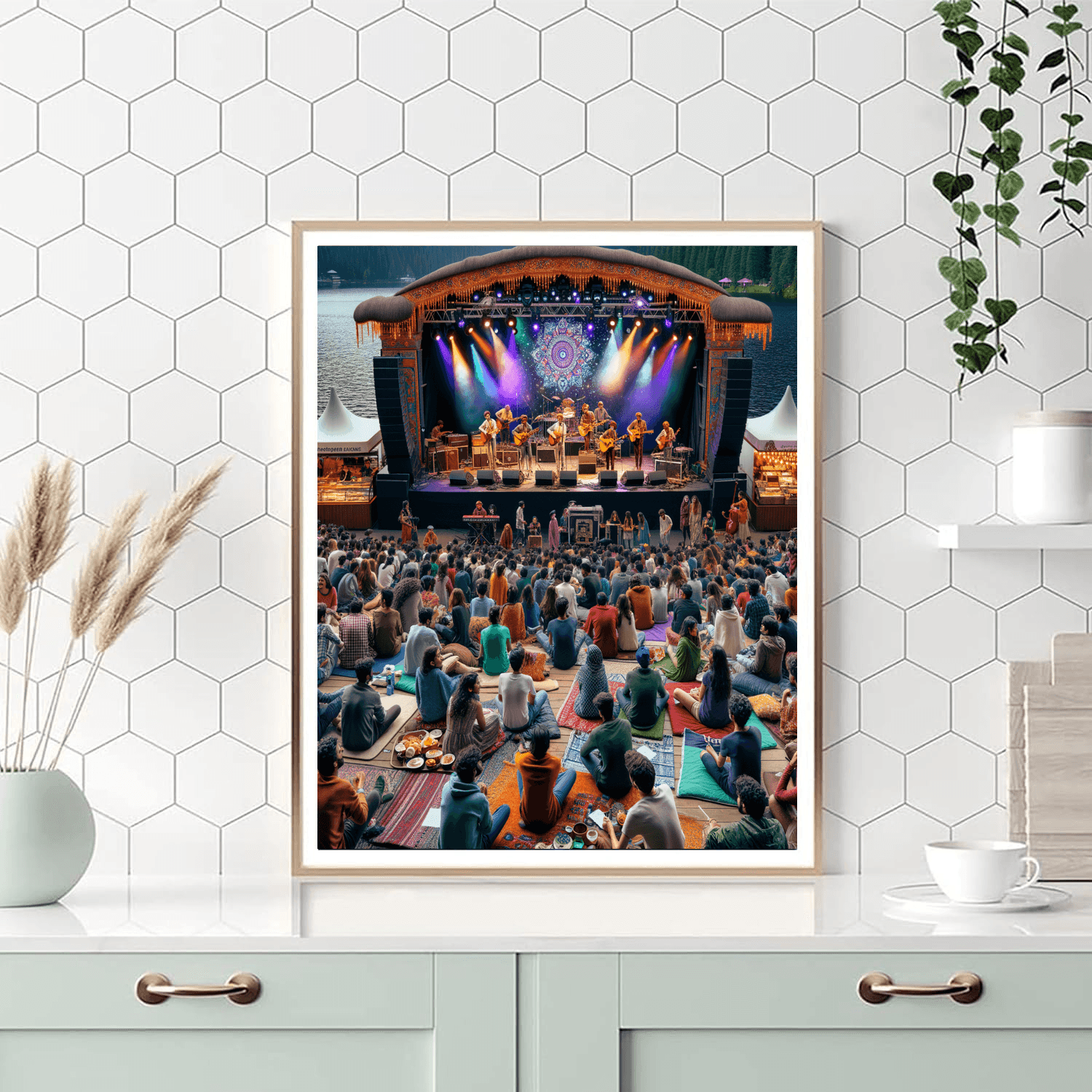 Montreux Jazz Festival Painting Number Kit