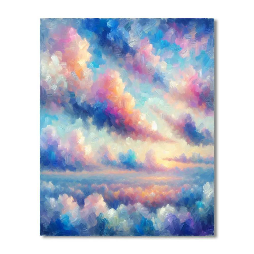 Ethereal Cloudscapes Numbered Painting Kits