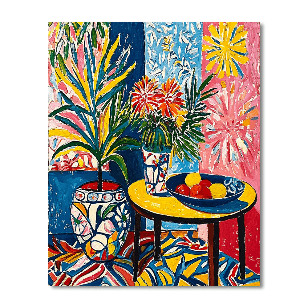 Henri Matisse Inspired Reflections Of Joy  Painting By Numbers Kit