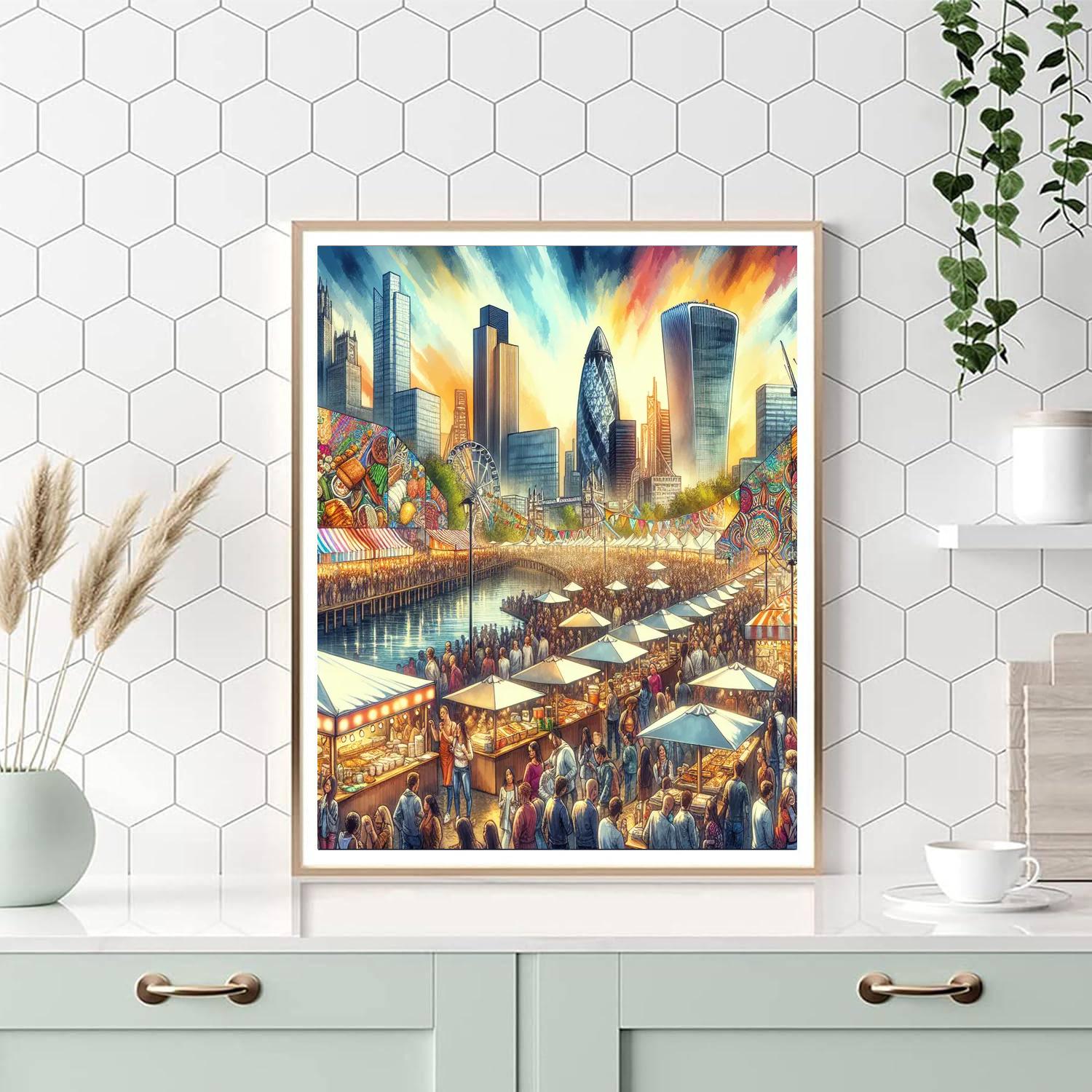 Taste Of Chicago - Illinois, Usa Paint By Number