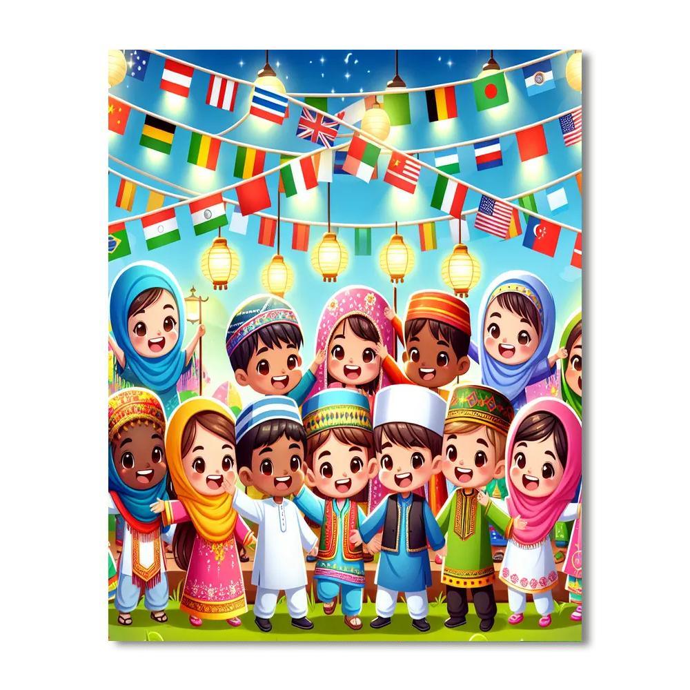 Celebrating Cultures Paint By Numbers