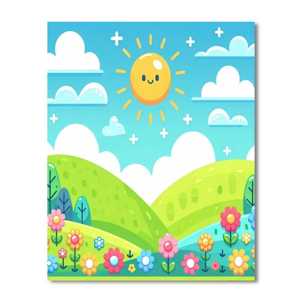 Lovely Landscapes Paint By Numbers Art