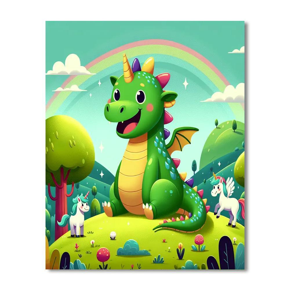 Mythical Creatures Journey Paint By Numbers