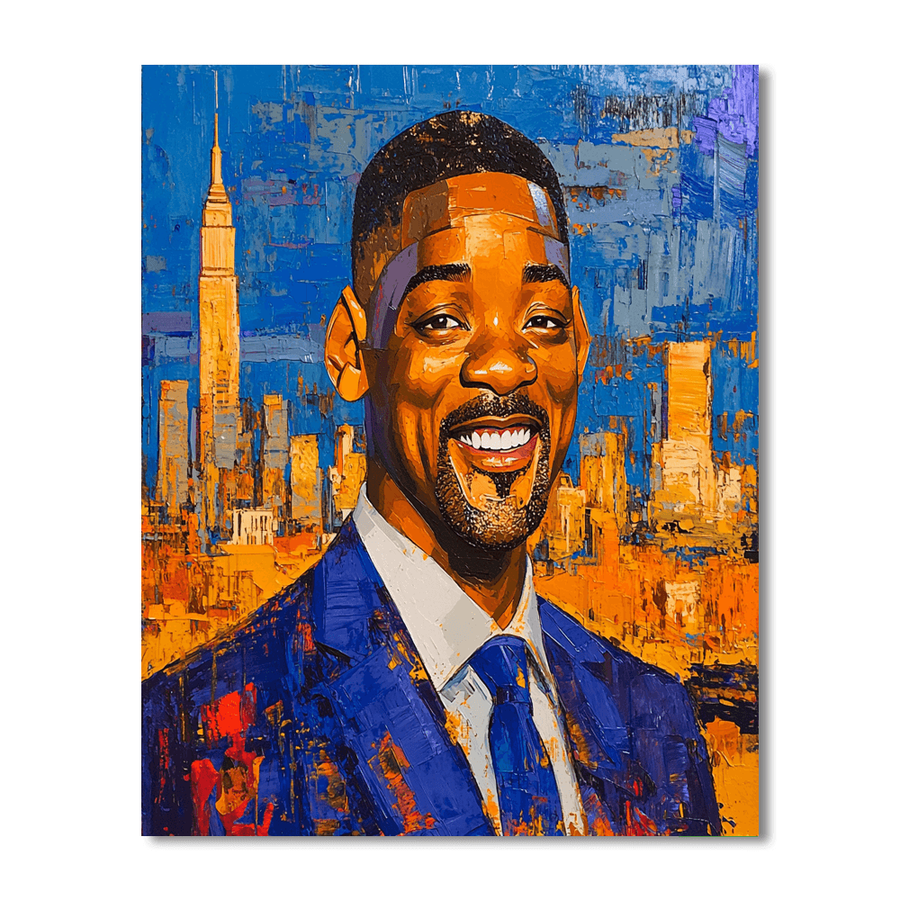 Will Smith: Crafting Laughter And Legends Paint By Numbers