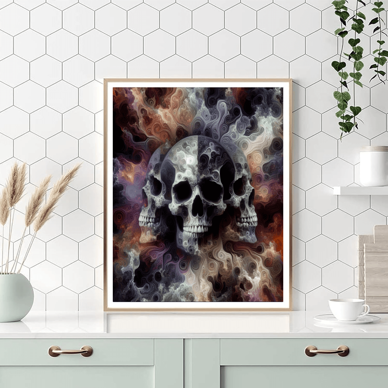 Skull Mystique Painting Number Kit