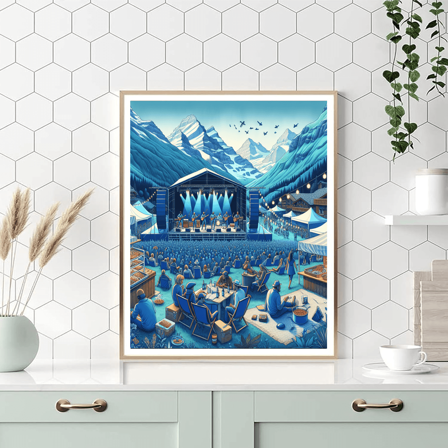 Tremblant Blues Festival Paint By Numbers