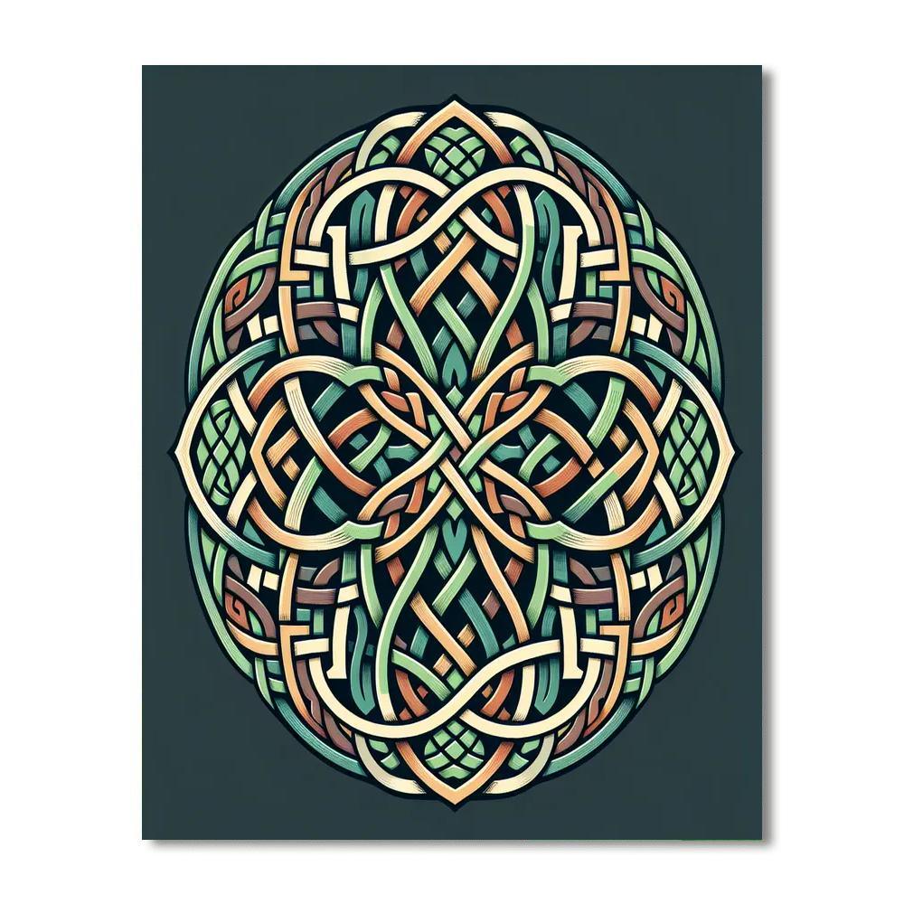 Ancient Celtic Heritage DIY Paint By Numbers