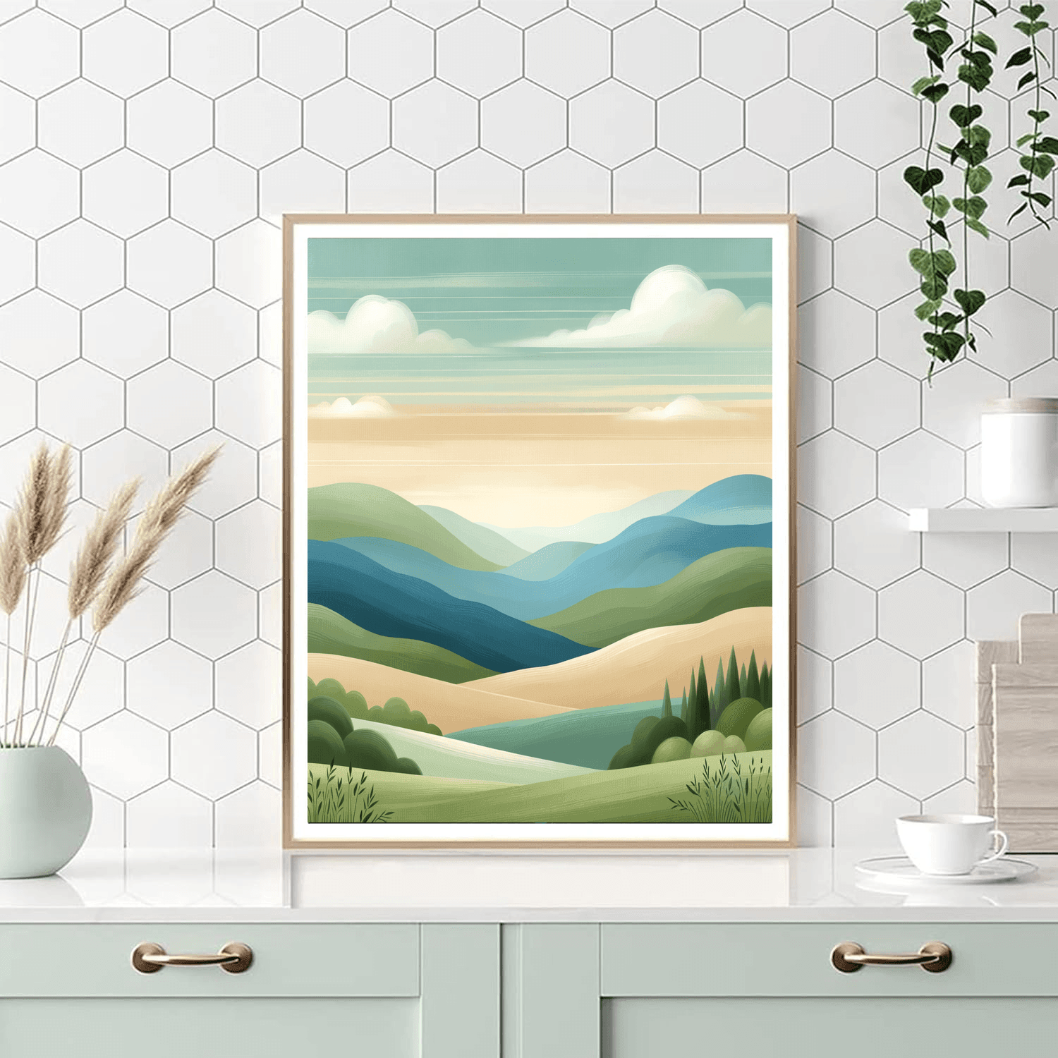 Landscape Serenity DIY Paint By Numbers