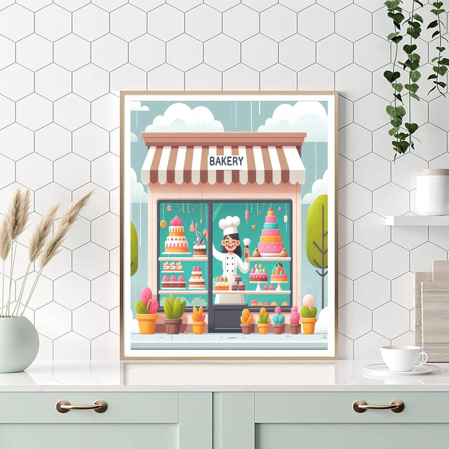 Sweet Tooth Bakery Numbered Painting Kits