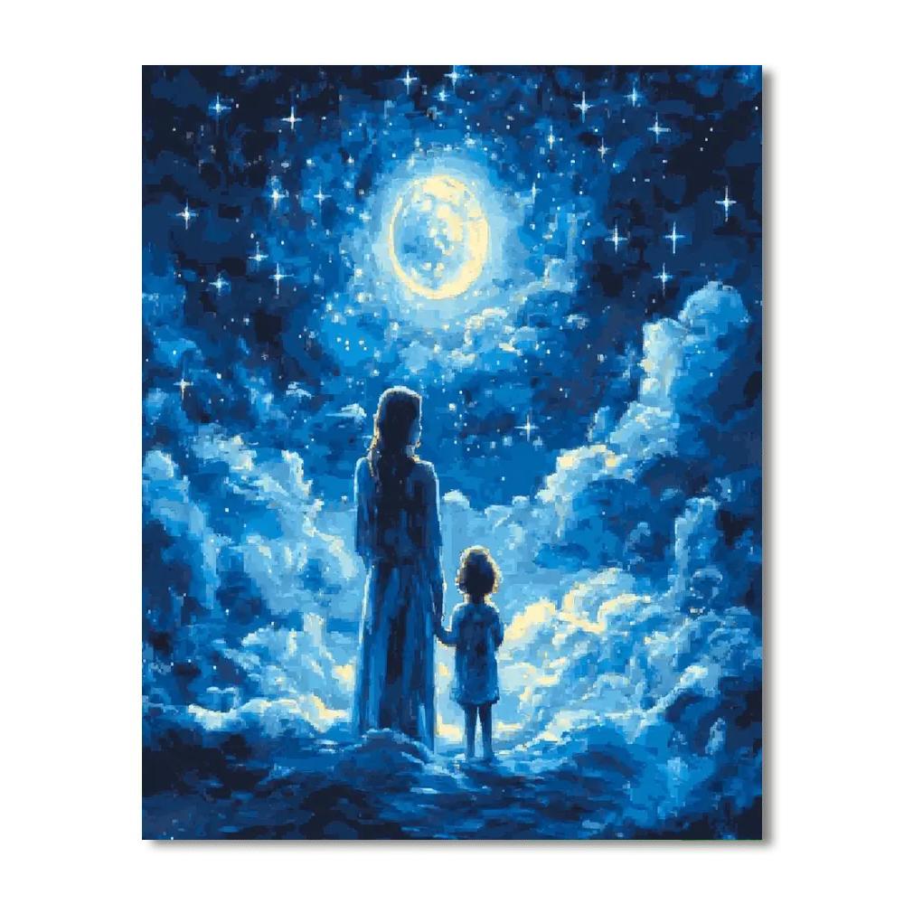 Moonlit Adventures Numbered Painting Kits