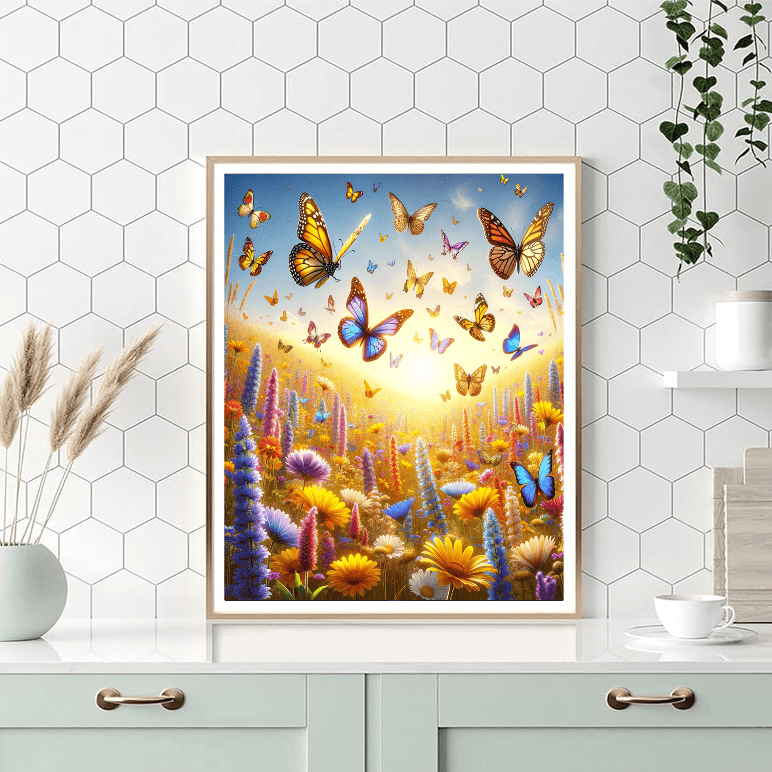 Butterfly Meadows Paint By Numbers Kits