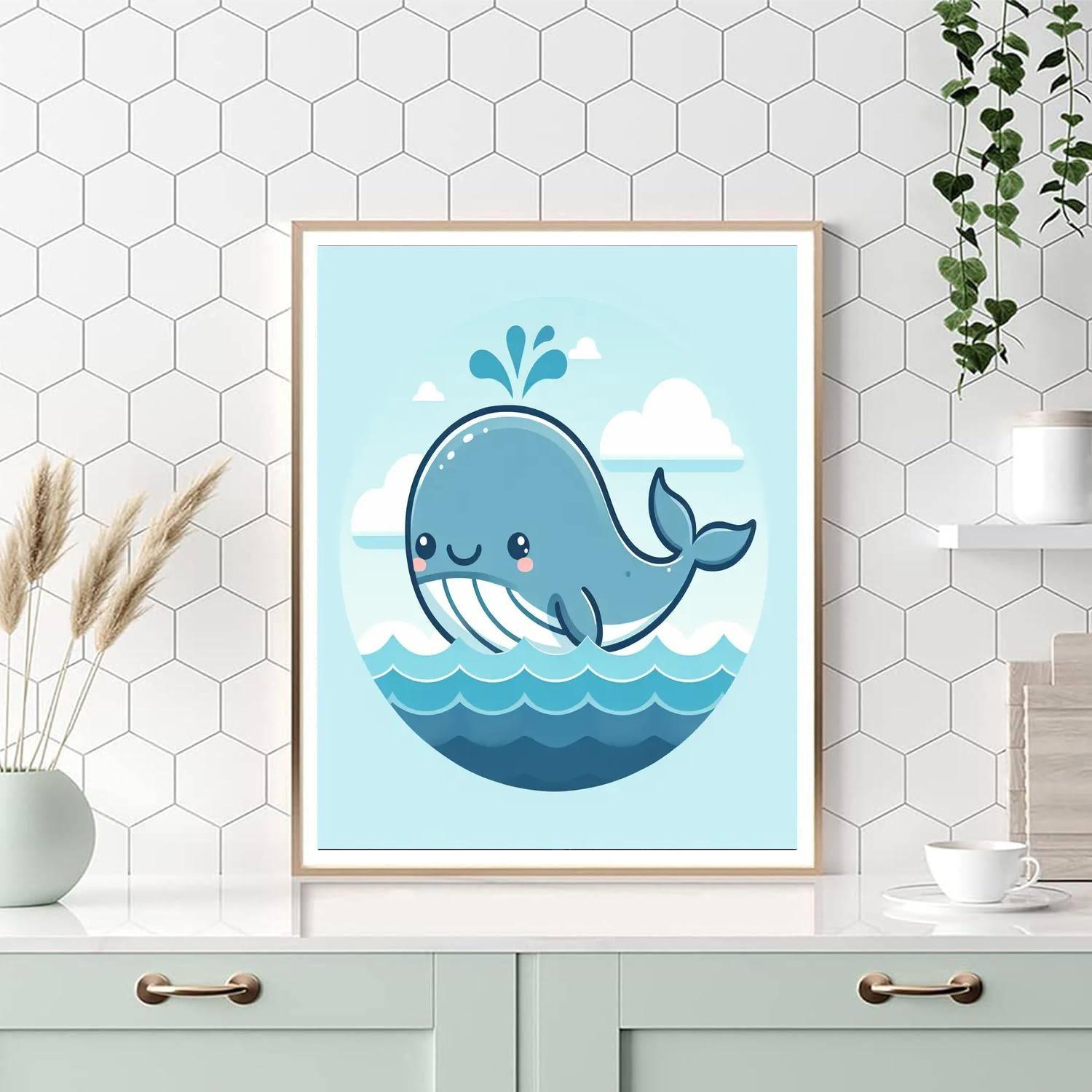Whale Of A Time Adventure DIY Paint By Numbers