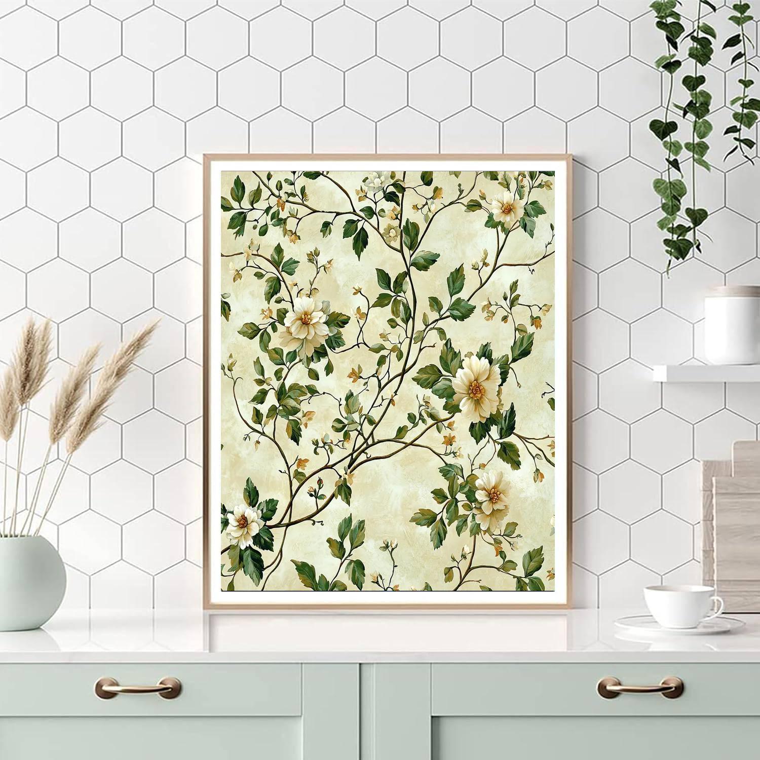 Leonardo Da Vinci Inspired Threads Of Harmony  Paint By Number