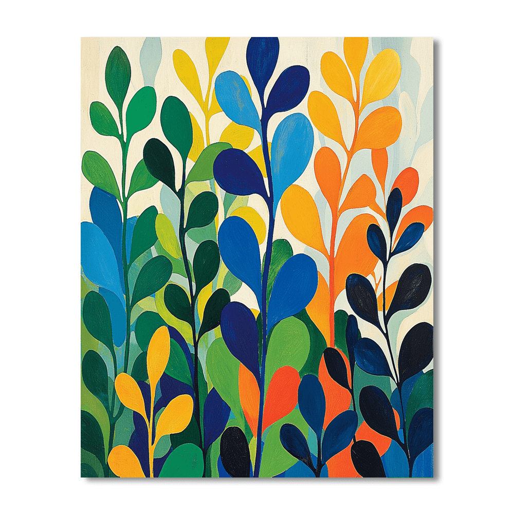 Henri Matisse Inspired Matisse's Botanical Symphony  Paint By Numbers Kits