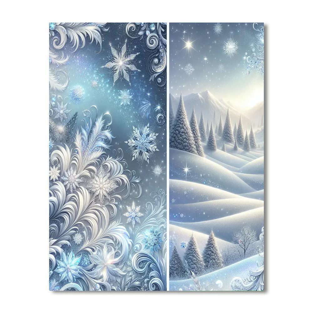 Frozen Winter Magic Paint By Number