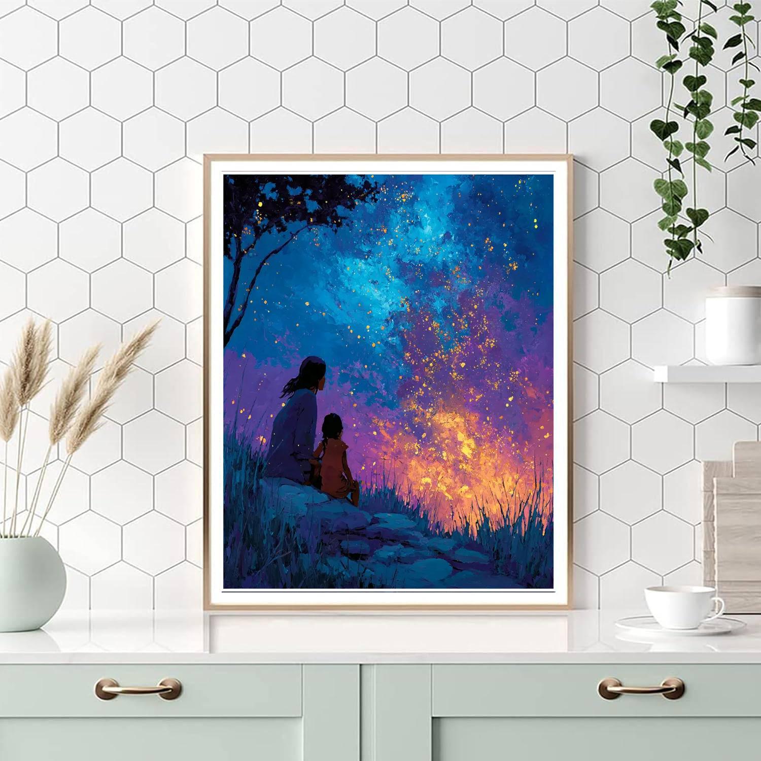 Mothers Are The Stars DIY Paint By Numbers