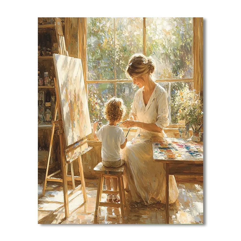 The Mother’s Gift Painting Number Kit