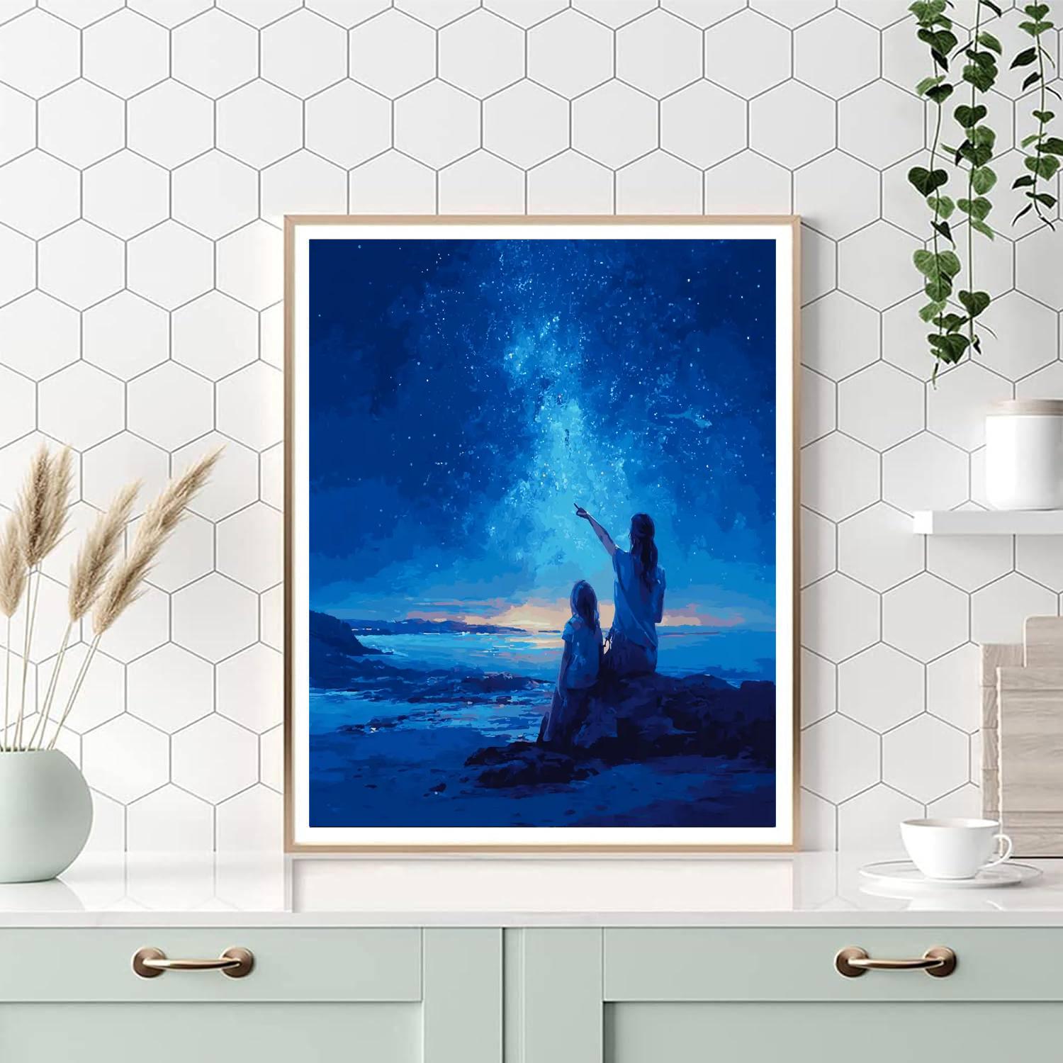 Dreaming Big With Mom Numbered Painting Kits