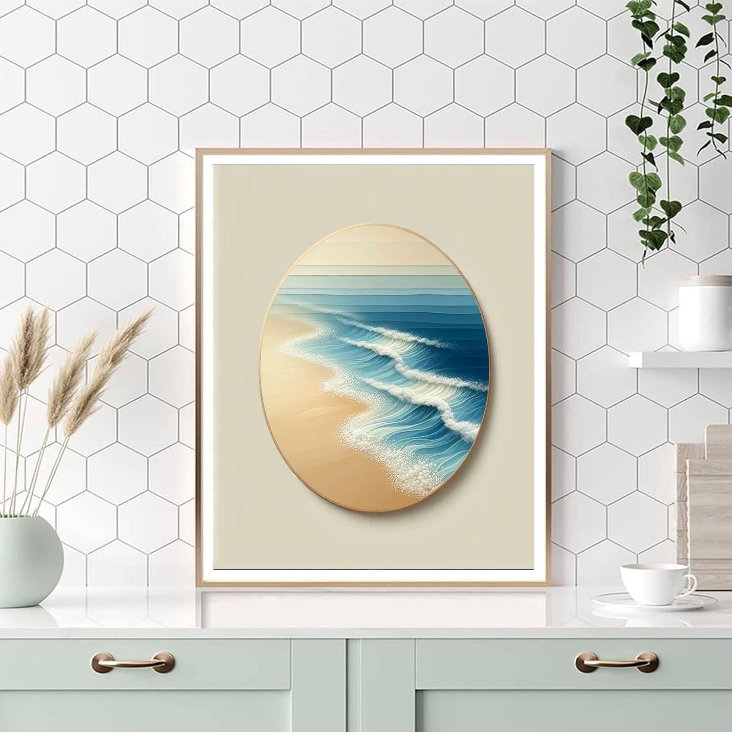 Soothing Shorelines Number Painting