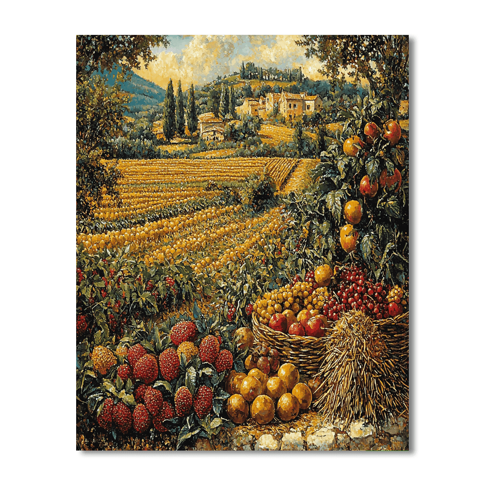 Jean-François Millet Inspired Rural Harvest Time  Paint By Numbers Kits