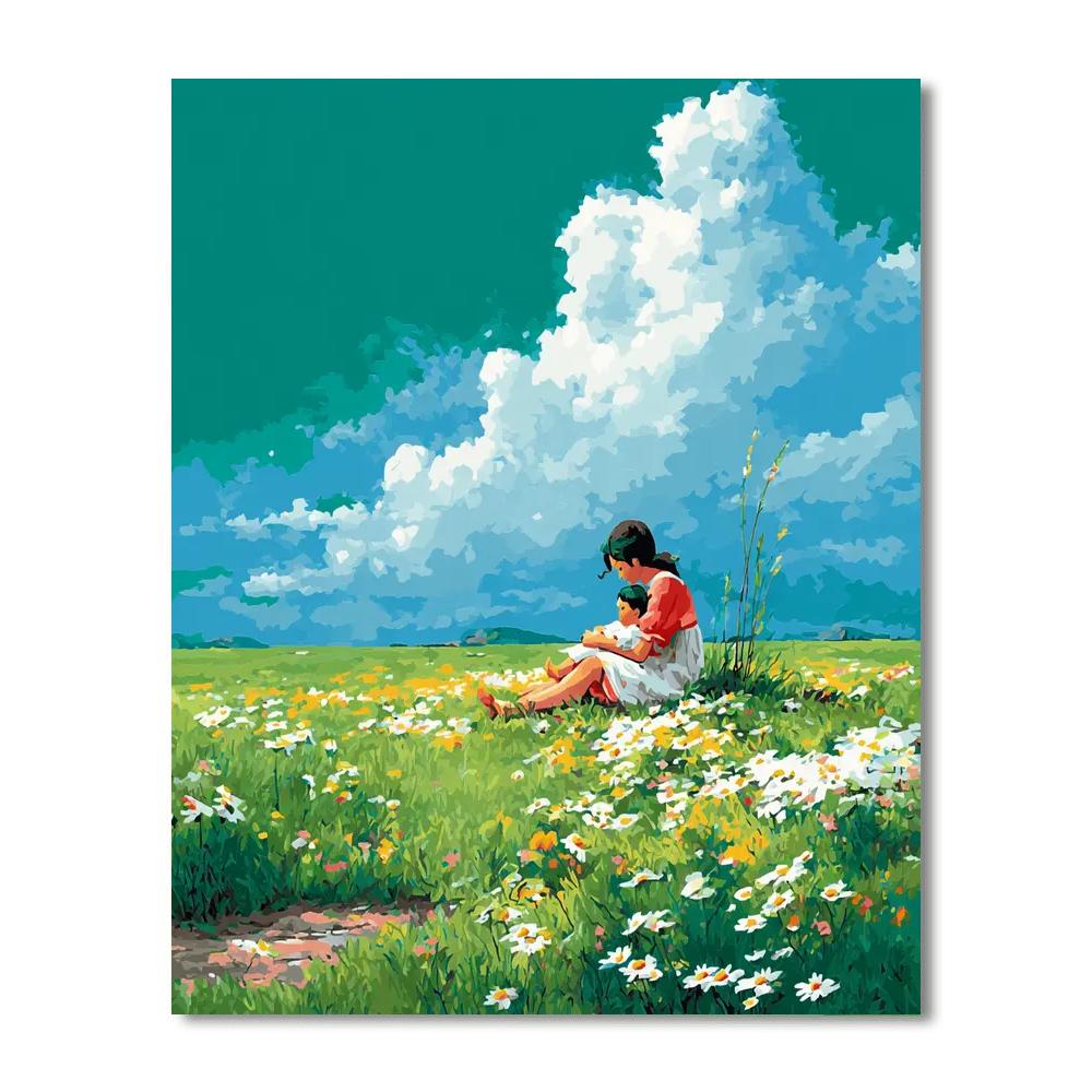 Morning Lullaby In The Meadow Paint By Numbers Kits