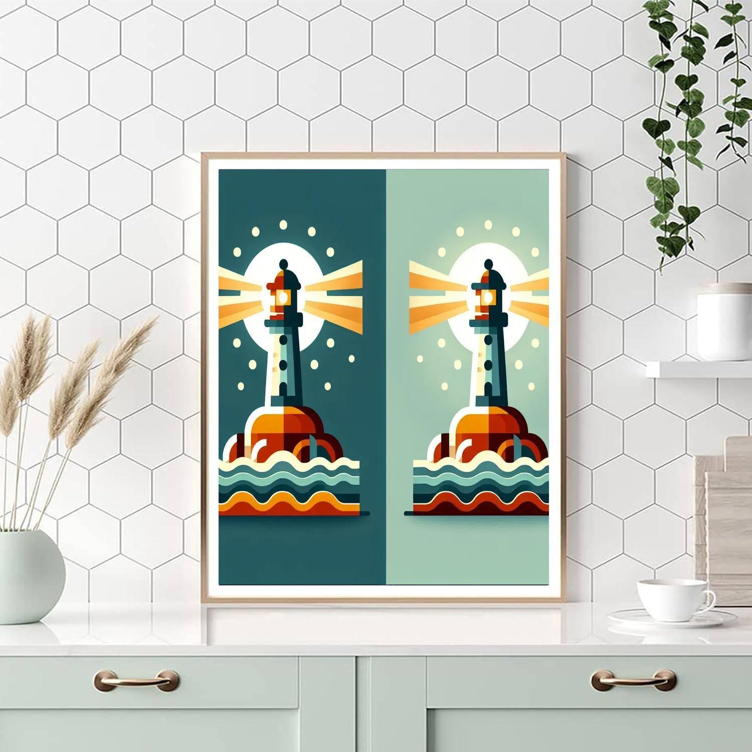 Lighthouse Luminescence Paint By Color