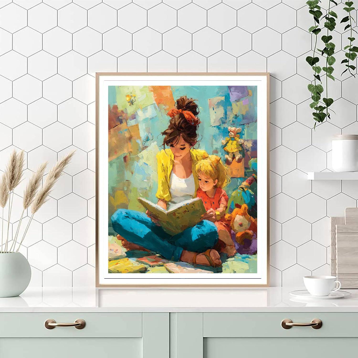 Tales From Mother’s Heart Painting Number Kit