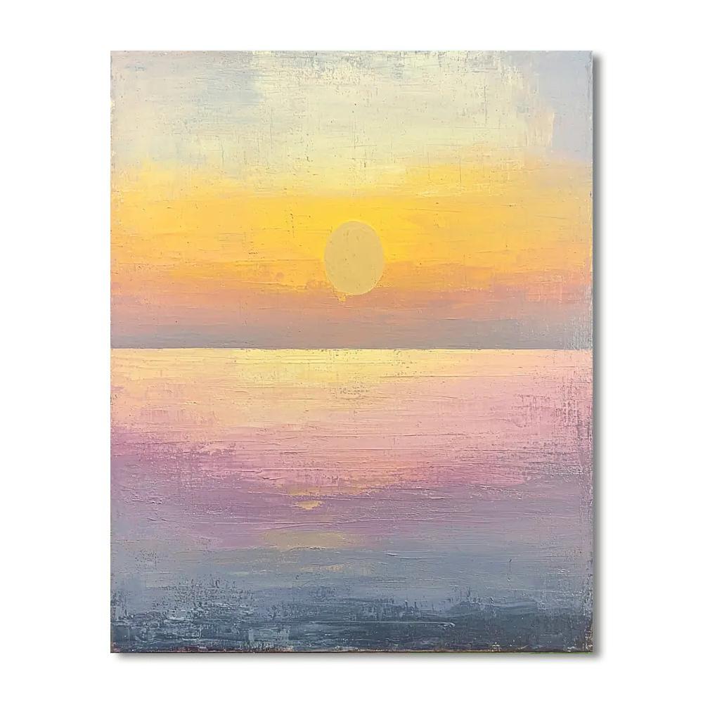 Leonardo Da Vinci Inspired Silent Sunrise  Paint By Numbers