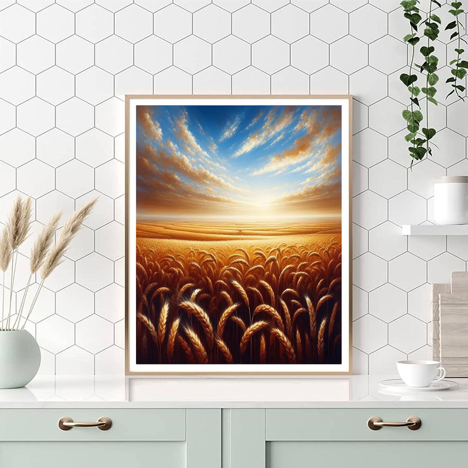 Harvest Time Glory Painting Number Kit