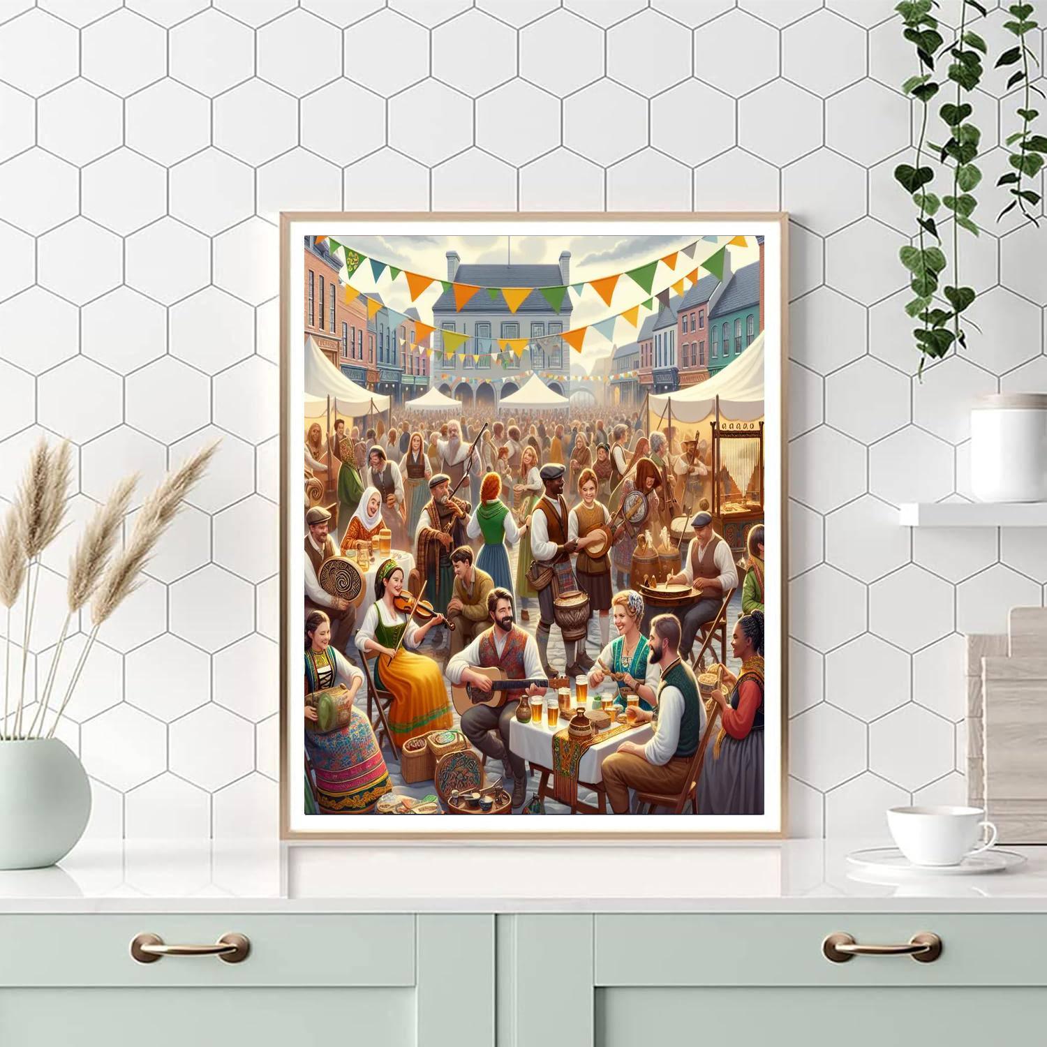 Celtic Heritage Festival - Ireland Paint By Numbers