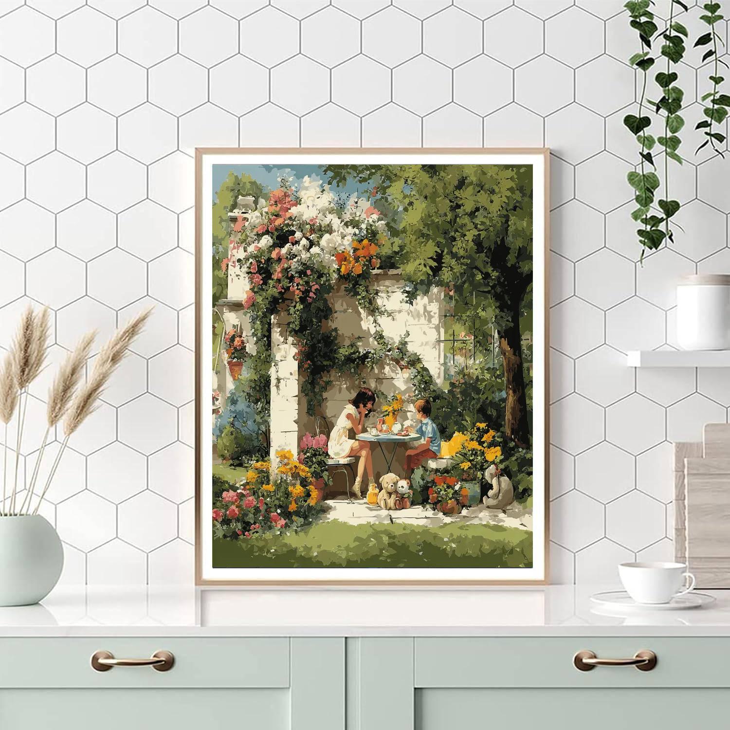 Tea Party Treasures Paint By Numbers Kits