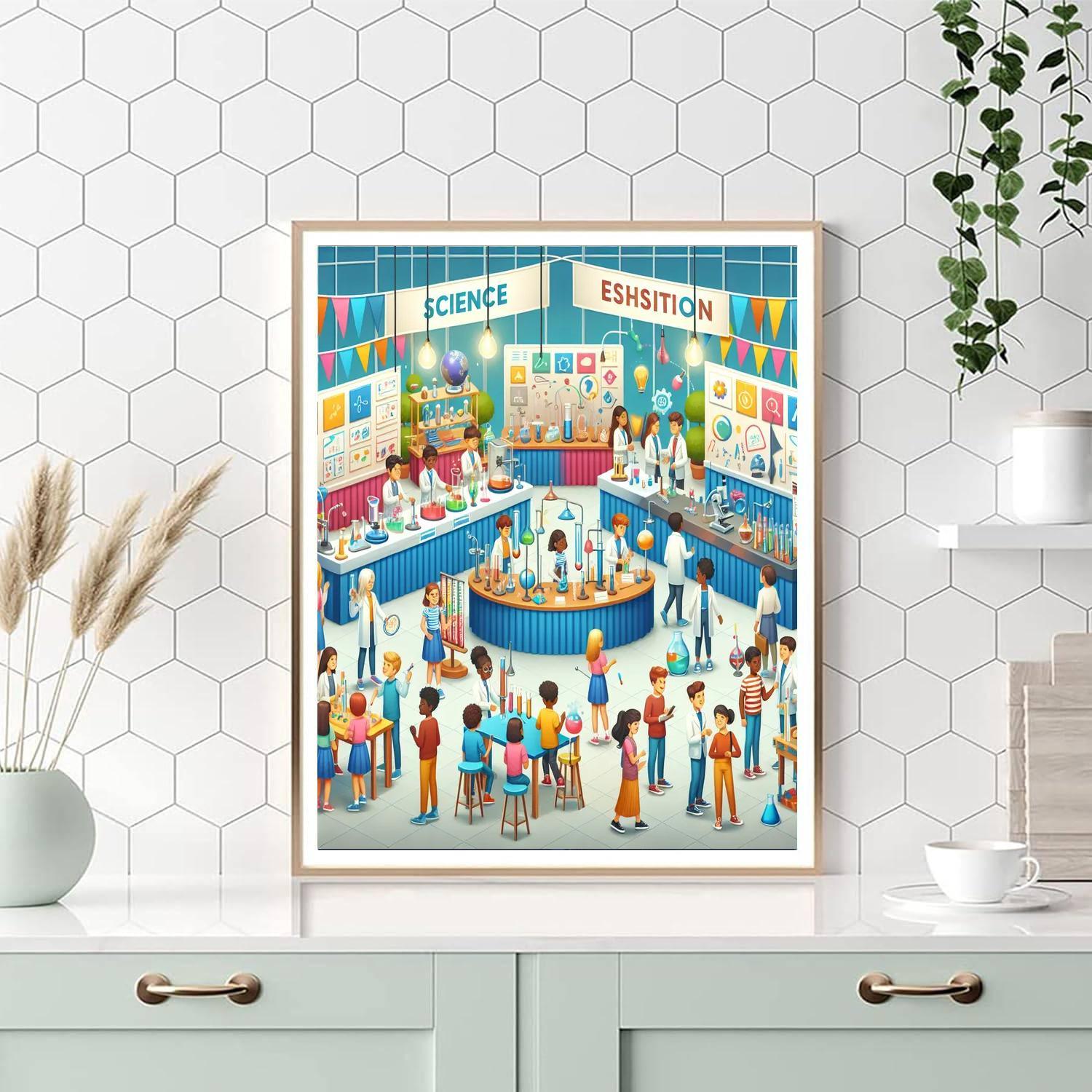 Cambridge Science Festival - Usa Paint By Numbers Art