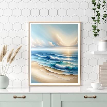 Oceanic Dreams Escape Painting By Numbers Kit