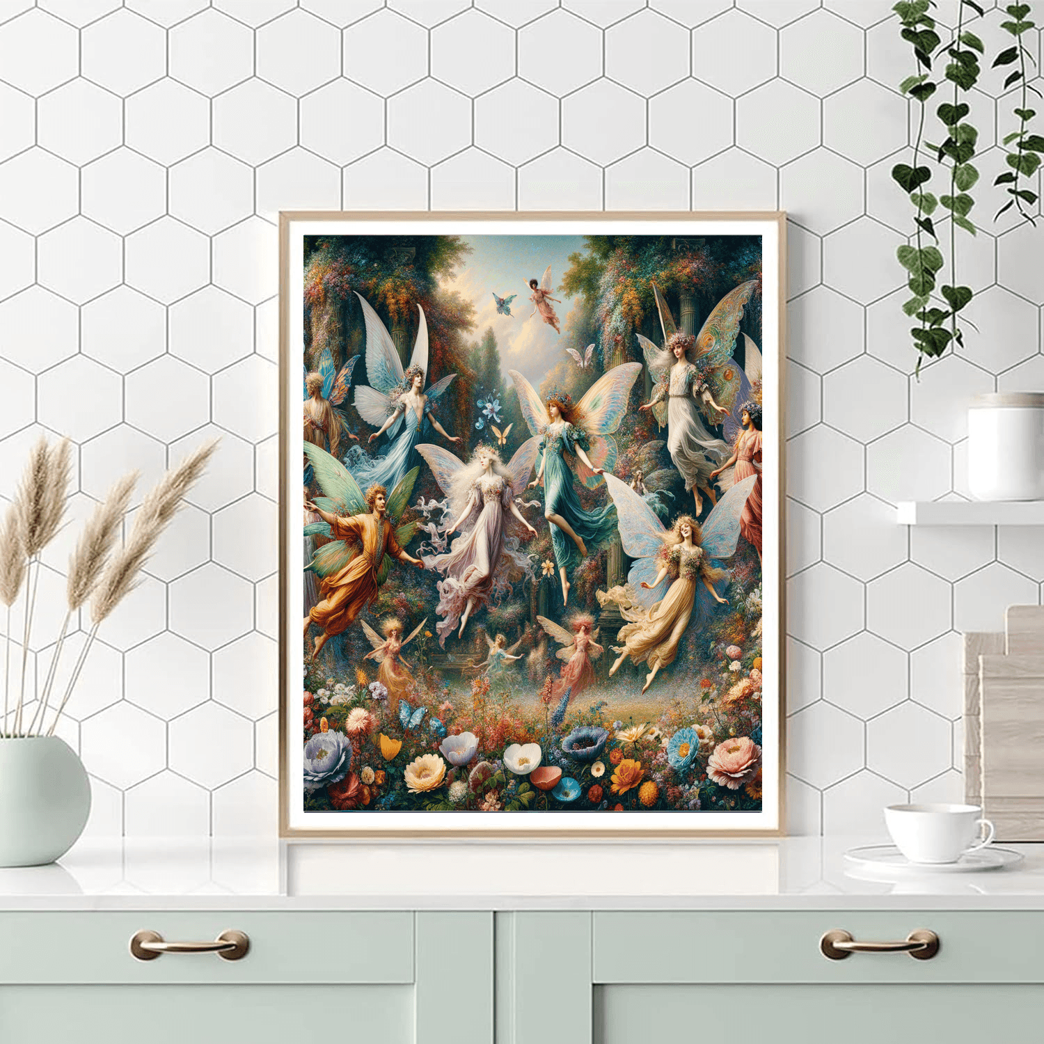 Ethereal Fairies Painting Number Kit