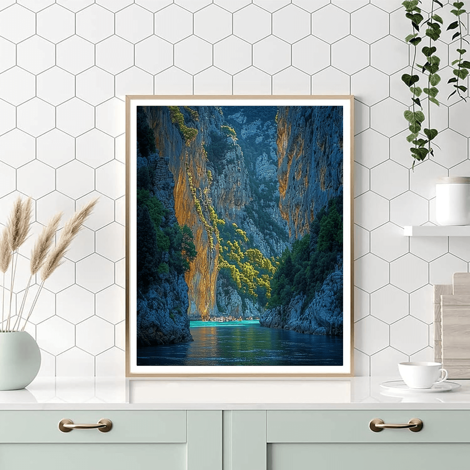 Gorges Du Verdon Numbered Painting Kits
