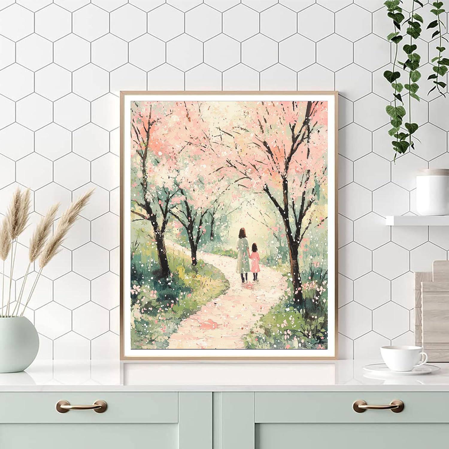 Blossoming Journey Numbered Painting Kits